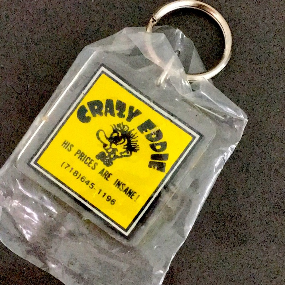 Crazy Eddie Keychain New